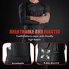 MK MOSSE KARNE Mens Padded Compression Shirt Football Rib Protectors 6-Football Pads Chest Protector Padded Shirt Protective Gear for Football Baseball Basketball view 4