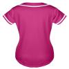 QTWW INC Womens Baseball Jersey Button Down Softball Jersey Short Sleeve Tee Hip Hop Shirt Active Team Sports Uniforms Rose XXL view 3