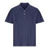 NineFit Basics Classic Polo Shirts for Men Casual Premium Short Sleeve Fitted Golf Tshirt Summer Business Collared Work Tops Lightweight Tee Navy, XX-Large view 3