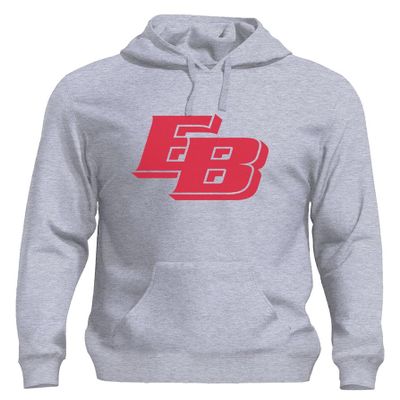 Venley NCAA Officially Licensed Apparel EB Pioneers Apparel California State University Icon Unisex SSCSUEB01 Hoodie Cal09H Gray XX-Large