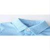 Abolai Baby Boys' 4 Pcs Suit Dress Clothes Infant Tuxedo Sets Shirt Collar Top+Strap Pants+Beret+Bow Tie 0-24M Style2 Blue 18-24M view 3