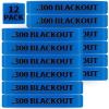 12 Pack Miaozhun .300 Blackout Magazine Marking Bands 300 BLK Magazine Caliber Identification (Blue-Black) view 1