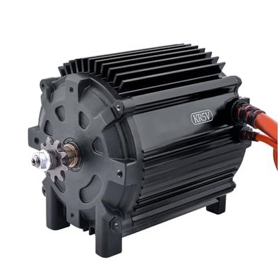 Electric Brushless DC Motor 72V 5000W Electric Scooter Motor Peak 6800rpm Electric Motor for Go Kart Razor Upgrade Kit Motorcycle and More