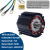 Electric Brushless DC Motor 72V 5000W Electric Scooter Motor Peak 6800rpm Electric Motor for Go Kart Razor Upgrade Kit Motorcycle and More view 3