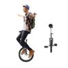 JAYGOVAN 24 Inch Wheel Unicycle Wheel Outdoor Unicycle with Adjustable Seat Exercise Bicycle Unicycle Maximum Weight 80KG/176LBS Outdoor Sports Fun Bike for Office Workers Cycling Enthusiasts (Black) view 1