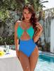Blooming Jelly Womens One Piece Swimsuit Tummy Control Bathing Suit 2026 Sexy Slimming Flattering Cute Cheeky High Cut Out Ladies Swimwear (X-Large, Cornflower Blue) view 2