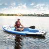 Altsuceser [13 29"6" Inflatable Paddle Board, Inflatable Stand Up Paddle Boards with Premium SUP- Board Accessories Kit, PVC Paddleboard Wide Stable Design Blue view 3
