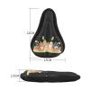 Kids Bike Seat Cushion Cover, Memory Foam Child Bike Seat Cover Soft Small Bicycle Saddle Pad with Water&Dust Resistant Cover, S Animals view 3
