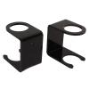Gavigain 2 Piece Baseball Bat Wall Stand Acrylic Display Stand Home Wall Display Stand for Single and Ball Stand Suitable for Home Stadium Office (Black) view 2