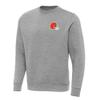 Antigua Men's Heather Gray Cleveland Browns Victory Pullover Sweatshirt view 1