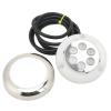 JOROBURO 3.5in LED Marine Underwater Light, Universal 12V24VDC Surface Mount IP68 Waterproof Round Boat Navigation Lights for Yacht Marine Boat(White Light) view 4