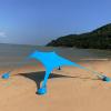 Sun Shade Shelter - Beach Vacation Sun Shade, Beach Tent Sun Shelter Sun Sail Shades | Outdoor Uv Resistant Patio Canopy Beach Vacation, Canopy Pop Up Sunshade for trips, Fishing, Backyard Fun or Picn view 3