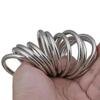 Heavy Duty Round Rings M6-M16 Smooth 304 Stainless Steel Solid O Ring for Rigging Marine Boat Hammock Yoga Hanging Ring (Size : M6x100(1pcs)) view 3