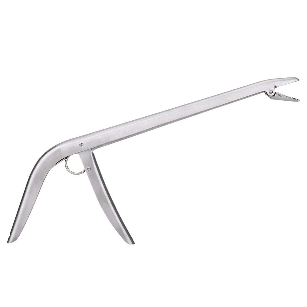 Fish Hook Remover Tool, Fish Dehooker Durable Stainless Steel Fish Hook Remover Removing Clamp Tool Fishing Tackle Accessory