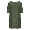 Women's Tee Rompers One Piece Shorts Jumpsuits Athletic Workout Summer Outfits Casual Loose Loungewear with Pockets view 3