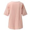 Mexican Embroidered Shirt for Women Summer Short Sleeve Ethnic Style Tops Boho Floral Print Dressy Blouse Loose Tunic view 2