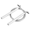 Alomejor Aluminium Alloy Handle Cable Rope Adjustable Skipping Rope, Speed RopeJump Ropes (Silver) view 4