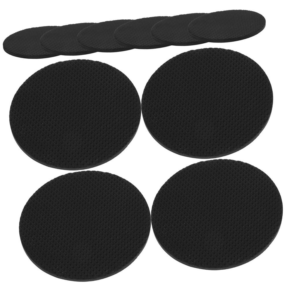 Homoyoyo 10pcs Adjustable Billiards Table Foot Pad Eva Lifting Mat for Leveling and Stability Durable Furniture Leg Protectors for Home and Office Use