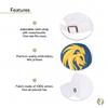 Desert Cactus Texas A&M University Commerce Baseball Hat TAMUC Lions Brimmed Embroidered Hats Cap Adjustable Cloth Strap Adult (Style B) view 4