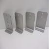 (4) Vertical Pontoon Boat Trailer Bunk Bolster L Brackets / 5" by 8" Aluminum view 1