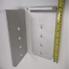 (4) Vertical Pontoon Boat Trailer Bunk Bolster L Brackets / 5" by 8" Aluminum view 3