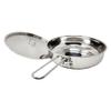 The Pathfinder School Stainless Steel Folding Skillet and Lid (10-Inch) view 2