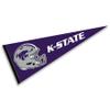 Kansas State Wildcats Football Helmet Pennant Flag view 1