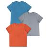 Brix Boys' Short Sleeve Tees- Pocket Crewneck Shirts 3 Pack. view 1