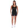 Minnesota State University Mankato Italic Name Collegiate Women's Sport Active Racerback Tank Top, Black, X-Large view 2