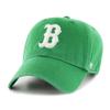 47 MLB Unisex-Adult Alternate Clean Up Adjustable Hat Cap - One Size (US, Alpha, One Size, Boston Red Sox Kelly Green/White) view 1