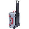 Silver Pelican Protector 1560 Case - with Pick & Pluck Foam - Red Handles & Latches. view 1