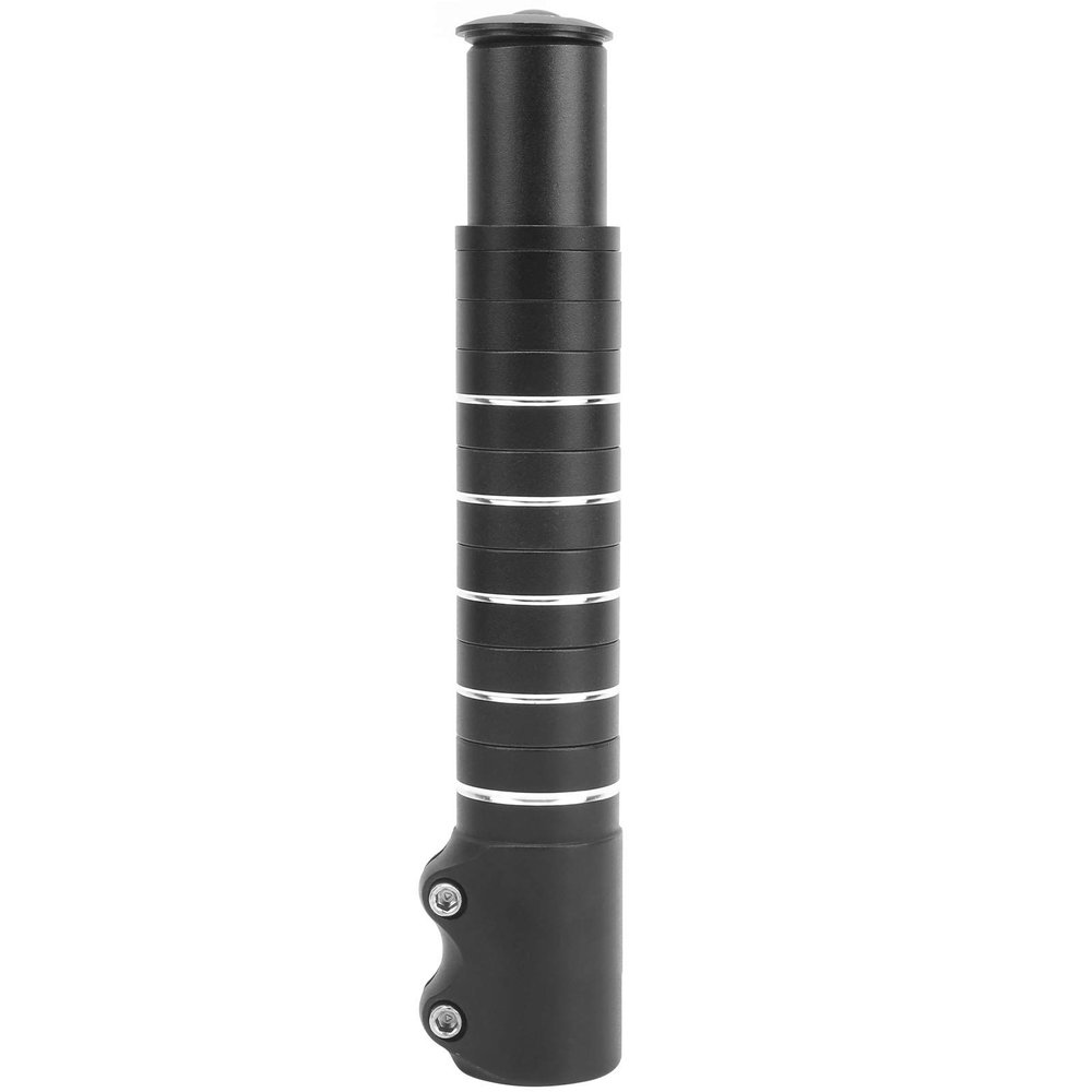 POENVFPO Stem Riser, 210mm Aluminum Alloy Handlebar Riser Adjustable Up Adapter Fork Stem Extender for 28.6mm Front Forks