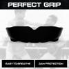 BFS IMPEX Mouth Guard Sports for Adults Best for Teeth,MMA Mouth Guard with Case for Boxing,Karate,Rugby,Football MouthGuard (Black) view 4