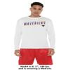Minnesota State University Mankato Collegiate Sleek Men's Sport Active Long Sleeve Shirt, White, Small view 3