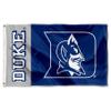 College Flags & Banners Co. Duke Blue Devils Wordmark Logo Large Grommet Banner Flag view 1
