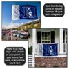 College Flags & Banners Co. Duke Blue Devils Wordmark Logo Large Grommet Banner Flag view 4