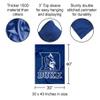 Duke Blue Devils Wordmark Double Sided House Banner Flag view 2