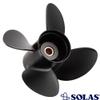 Rareelectrical New Aluminum Propeller Compatible with Mariner Efi 15 Spline 200 75-300 Hp for Years 1994-2003 by Part Number 1513-148-15 58134-Zy3-015A Diameter 14.75" X 15" Pitch X 15-Splines 4 view 2