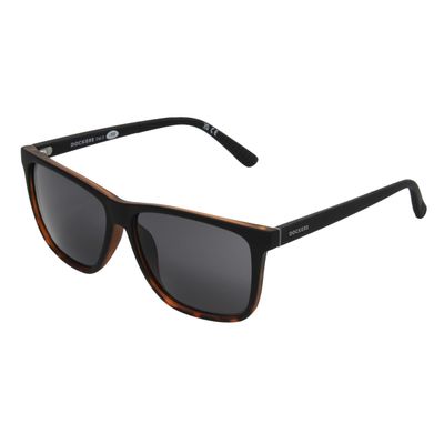 Dockers Men's ABEL Way Sunglasses, Black/Tortoise, 56.9mm