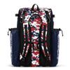 Boombah Catchers Superpack Bat Bag - PS-9024-3000C23 Digital Camo Navy/Red - Backpack Version (no Wheels) view 2
