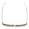 Dockers Men's Gideon Square Polarized Sunglasses, Brown, 50mm view 4