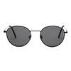 Dockers Men's Elliot Sunglasses Round, Black, 51mm view 2