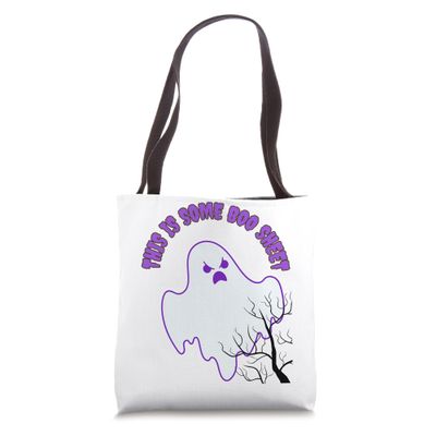 Funny Halloween Boo Ghost Costume This is Some Boo Sheet Tote Bag