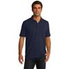 Clothe Co. Mens Short Sleeve Jersey Knit Polo Shirt, Deep Navy, 6XL view 1