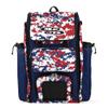 Boombah Catchers Superpack Bat Bag - PS-9024-3000C23 Digital Camo Royal/Red - Backpack Version (no Wheels)