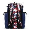 Boombah Catchers Superpack Bat Bag - PS-9024-3000C23 Digital Camo Royal/Red - Backpack Version (no Wheels) view 2