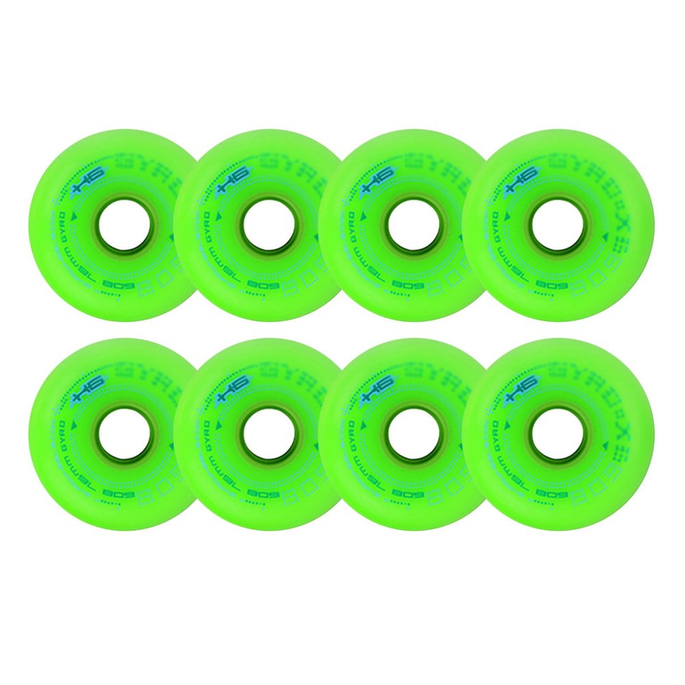 ZYANLING Inline Skate Wheels Outdoor/Indoor 8 Pack Inline Roller Skate Wheels 84A 72MM76MM80MM Wear-Resistant Roller Blade Wheel Replacement