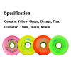 ZYANLING Inline Skate Wheels Outdoor/Indoor 8 Pack Inline Roller Skate Wheels 84A 72MM76MM80MM Wear-Resistant Roller Blade Wheel Replacement view 2