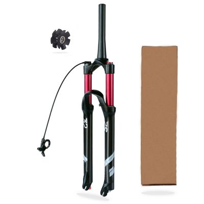 ZECHAO Bike Suspension Fork,1-1/2" Rebound Adjust Travel 120/130/140mm Air Mountain Bike Suspension Forks for Bike Accessories (Color : 140mm Travel, Size : 29inch)