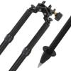 Mountlaser Aluminum Thumb Release Bipod with Center Entry Head Poles Saver Clamp, Aluminum Surveying Tripod for Prism Surveying or GPS Poles of Total Station GPS GNSS view 3